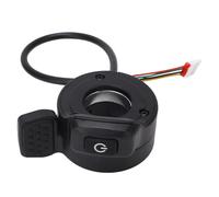 IANDOPL Thumb Controlled Accelerator for Electric Scooter, Wireless Thumb Throttle with Power Switch Speed Control, Raised Stripe Design Finger Button Throttle for E Scooter (Right)