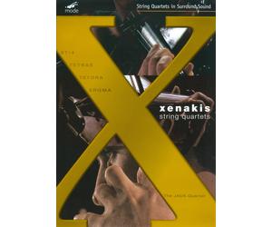 IANNIS XENAKIS: COMPLETE STRING QUARTETS / THE JACK QUARTET NEW REGION 0 DVD