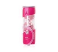 ianoni Padel Balls Natural Rubber with Great Flex Elasticity International Padel Federation Standards Compliant-Light Pink