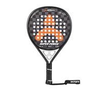 ianoni Padel Racket 18K Carbon fiber Surface with EVA Memory Flex Foam Core -Super Power-Black&Orange