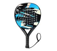 ianoni Padel Racket Carbon Fiber+ 3D Surface with EVA Memory Flex Foam Core -Super Power-8100-sky blue