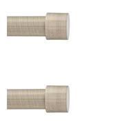 IANPAV Curtain Rod Pole Finials Luna - 19 mm Antique Brass - Durable Metal Construction - Pair