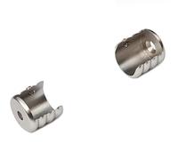 IANPAV Metal Bracket 25 Recess Satin Chrome (2PCS)