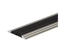IANPAV Screw ANODISED Aluminium Anti Non Slip Door Floor BAR Edge Trim Threshold Profile 930mm x 50mm A10, INOX