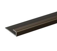 IANPAV Screw ANODISED Aluminium Carpet Edge Ending Profile Cover Strip Floor BAR Trim 900mm x 7,9mm x 9mm C63, Olive