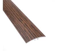 IANPAV Screw Wood Effect Aluminium Door Floor BAR Edge Trim Threshold 930mm x 40mm A64, Castle Oak