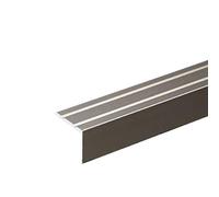 IANPAV SELF-Adhesive ANODISED Aluminium Anti Non Slip Stair Edge Nosing Trim 900mm x 25mm x 20mm A36, Champagne