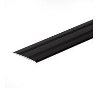 IANPAV SELF-Adhesive ANODISED Aluminium Door Floor BAR Edge Trim Threshold Profile 930mm x 35mm A08, BLACK