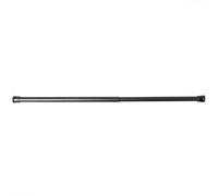 IANPAV Telescopic Net Curtain Pole 110-200cm - No Drill Spring Tension Rod - For Kitchen, Bathroom, Bedroom, Living Room - Black