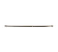 IANPAV Telescopic Net Curtain Pole 55-90cm - No Drill Spring Tension Rod - For Kitchen, Bathroom, Bedroom, Living Room - Stainless Steel