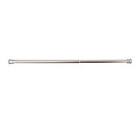 IANPAV Telescopic Net Curtain Pole 55-90cm - No Drill Spring Tension Rod - For Kitchen, Bathroom, Bedroom, Living Room - Satin Chrome