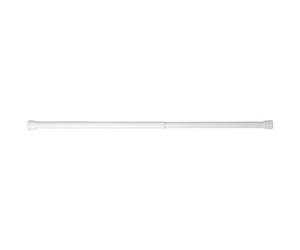 IANPAV Telescopic Net Curtain Pole 90-160cm - No Drill Spring Tension Rod - For Kitchen, Bathroom, Bedroom, Living Room - White