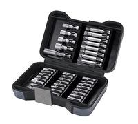 IANROL Fit For Screwdriver Bit 37 Piece Set Electronic Drill Bit Kit Phillips Slotted Hexagon Nut Key Woodworking Drilling Hand Tool
