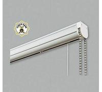 Ians Emporium 75cm Cassette Roman Blind Kit CHROME Chain Nets At Home - Special Size