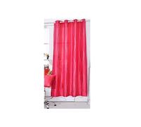 Ians Emporium Sparkly Girls Diamante Glitter Sparkle Curtain Eyelet Faux Silk Voile Ring Top Curtain Panel (x1) ~ Hot Pink ~ 84" (214cm) Drop