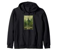 Iao Valley Shirt Emerald Peak Lush Stream Maui Hawaii Zip Hoodie