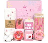 iAOVUEBY New Mom Gifts & Baby Girl Gift Basket, Baby Shower Gifts for Expecting Mom To Be, Postpartum Gifts For Moms, New Mom Care Package After Birth, First Time Mothers Day Birthday Gifts for Women