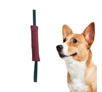 IASINN Dog Tug Toy，Dog Bite Tug，Puppy Training Interactive Play, Durable Bite Training Toys for Medium to Large Dogs，Ruberized Handles，Durable and Tear-Resistant Leather for Bite. (Long：11.82inch)