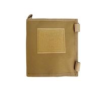 IASINN Map Case - Tactical Notebook, Multifunctional Weatherproof Map Case for Military Hiking, Tactical, Outdoor Activities,Tactical Notebook, Multifunctional Water-Resistant Map Case, Khaki