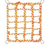 IASINN Rat Climbing Ropes for Cage Accessories,Colorful Bird Rope Net with 4 Silver Hooks,Hammock for Hamster, Mice, Parrot, Bird, Sugar Glider Habitat Decor and Play