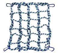 IASINN Rat Climbing Ropes for Cage Accessories,Colorful Bird Rope Net with 4 Silver Hooks,Hammock for Hamster, Mice, Parrot, Bird, Sugar Glider Habitat Decor and Play