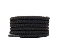 Iaunuqu 1 Pair Shoelaces 4.5mm Round Solid Polyester, Color 1, 120cm