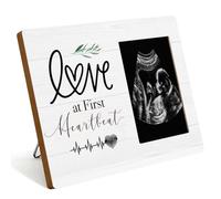 IAXIC Picture Frame New Mom Gifts Pregnancy Gifts for First Time Moms Ultrasound Picture Frames for Pregnancy Announcements New Parents Gifts Keepsake Frame for Expecting Parents and Grandparents
