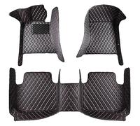 IAZRENOV Full Coverage Car Leather Floor Mats for Toyota Yaris Cross/Hybrid 2020-2025, Waterproof Non Slip Floor Liners Front Rear Row Floor Foot Pads Protection Carpets Interior Accessories