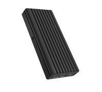 ICY BOX USB 3.2 Gen 2x2 20Gbps Tool-Free Enclosure for M.2 NVMe SSD - Write Protection Switch - Aluminium with Cooling - LED Indicator - IB-1917M-C32a