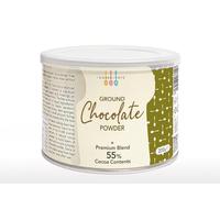 IB 55% Ground Chocolate 200g | Premium Powder with Belgian Chocolate & High Cocoa Solids without an Overload of Sugar | For Hot Chocolate Drinks, Milkshakes and Desserts