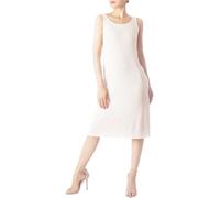 iB-iP Women's Modal Cozy Knee Length Straight Casual Full Slip, Size: M, White