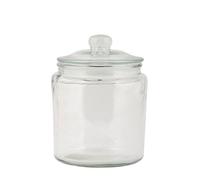 Ib Laursen Decorative Glass Jar With Lid for Cookie Sweet Kitchen Storage Wedding 900 ml