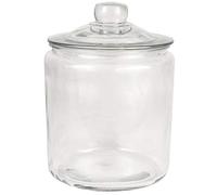 Ib Laursen Large Decorative Glass Jar With Lid for Cookie Sweet Kitchen Storage 4000 ml