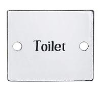 Ib Laursen Small Enamel Sign Toilet