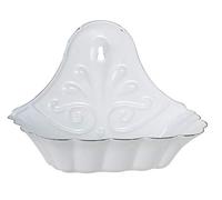 Ib Laursen White Enamel Wall Hanging Soap Dish