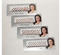 IBA Indianbeautifulart Pack of 4 (156 Pcs), Multicolor Forehead Stickers Bindis, Round Self- Adhesive Bindi, Women Forhead Jewelry, Indian Bindiya Forehead Tika, Body Art Sticker and Craft Décor