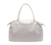 IBALULU Cabin Bag Travel Bag, Corduroy Tote Bag Foldable Duffel Bag Carry On Shoulder Bag Holdall Suitable for Travel Daily Use (Beige)