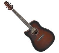 Ibanez AAD51LCE Advanced Acoustic Left Handed Dark Violin Sunburst