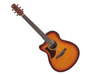 Ibanez AAM50LCE Advanced Left Handed Light Brown Sunburst