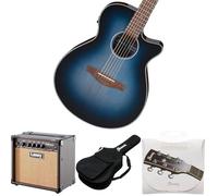 Ibanez AEG50-IBH Electro-Acoustic Guitar - Indigo Blue Burst Hi Gloss