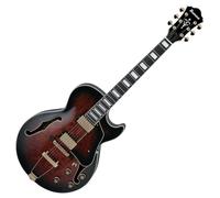 Ibanez AG95QA Artcore Expressionist Dark Brown Sunburst
