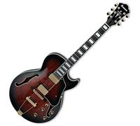 Ibanez Artcore Expressionist AG95QA-DBS Dark Brown Sunburst - Semi Acoustic Guitar