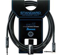 Ibanez Audio Guitar Cable Angled - 3 m - Musical Instrument Accessories, Black (SI10L)