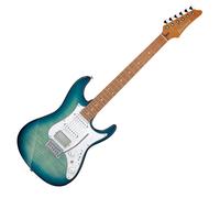 Ibanez AZ22S1F Transparent Turquoise Burst - Nearly New