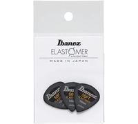 IBANEZ Elastomer Picks Soft - Hazed Black / 3 pieces (BEL16ST10SHBK)