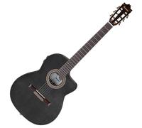 Ibanez GA360TCE-TBK Classical Guitar Transparent Black High Gloss