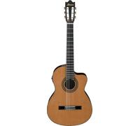 Ibanez GA6CE Amber Electro Classical Guitar | Nylon string performance with spruce top, mahogany body and onboard electronics for stage, practice and recording