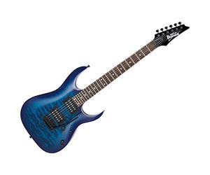 Ibanez GRGA120QA-TBB GIO RG Series Electric Guitar - Transparent Blue Burst