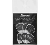 Ibanez GRIP WIZARD PPA16HSG-WH Set of 6 Plectrums with Grip Sand 1.0 mm White