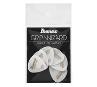 Ibanez Flat Pick PPA16MRG-WH Rubber Grip 0.8 mm Pack of 6